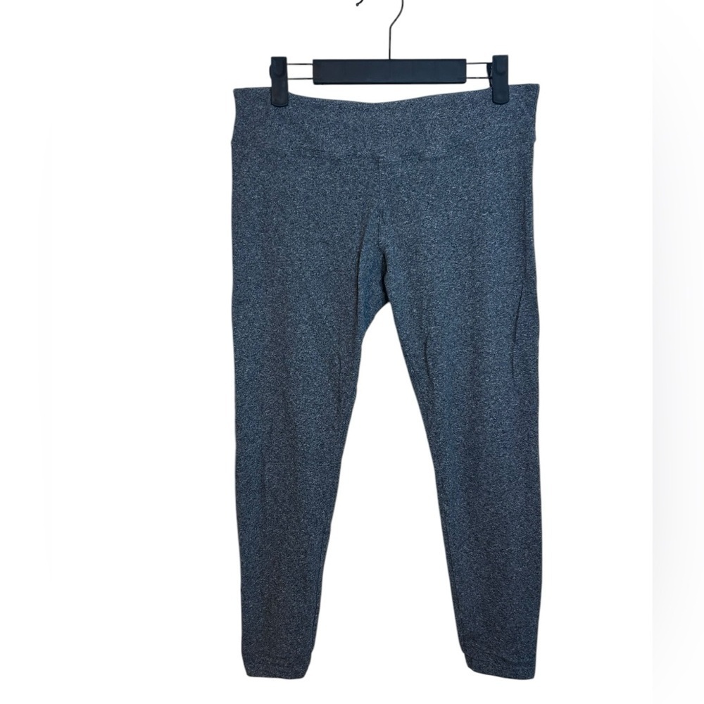Calvin Klein Performance Gray Cotton Ruched Leggings